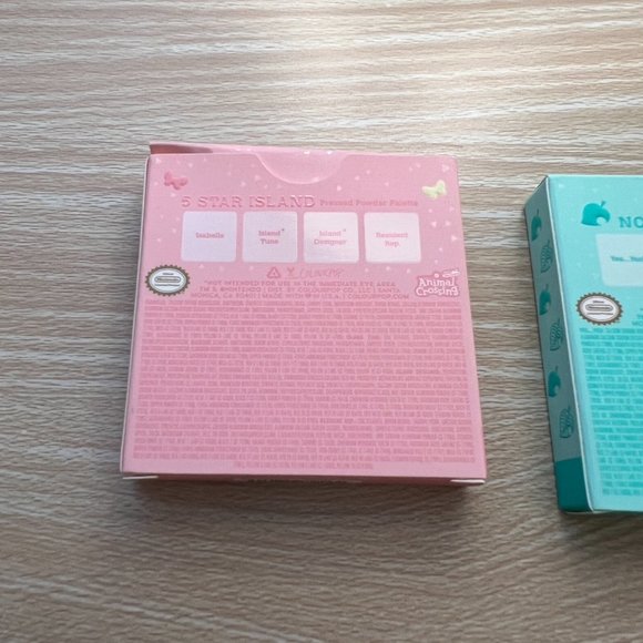 Animal Crossing New Horizon Eye Shadow Palette Colourpop 2 SET Nintendo - Picture 4 of 5